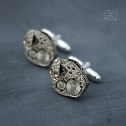 Steampunk копчета за ръкавели 327